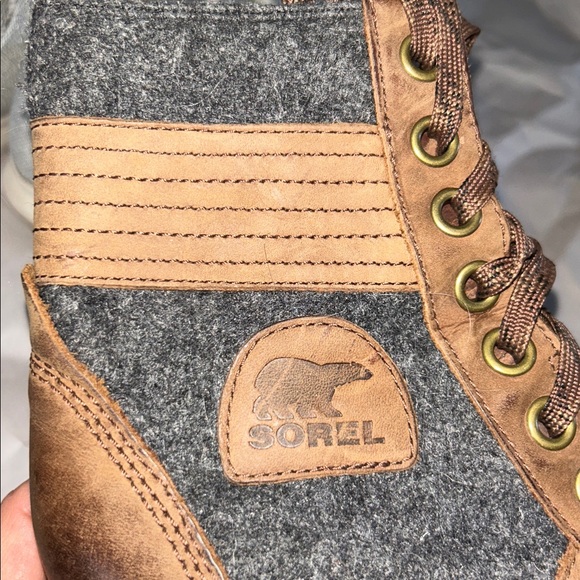 LIKE NEW Sorel Lexie Wedge Boots Size 7 - Picture 5 of 8
